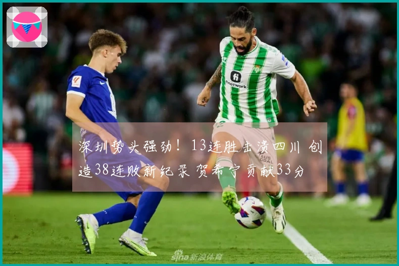 深圳势头强劲！13连胜击溃四川 创造38连败新纪录 贺希宁贡献33分 王浩然拿下29分10助攻